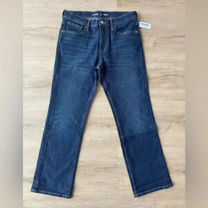 NWT Old Navy girls boot cut jeans SZ 12 Plus Dark wash